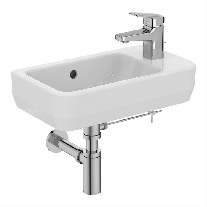 Ideal Standard Concept Space 45cm Guest Washbasin with Wall Hung Unit - Unbeatable Bathrooms
