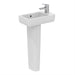 Ideal Standard Concept Space 45cm Guest Washbasin with Wall Hung Unit - Unbeatable Bathrooms