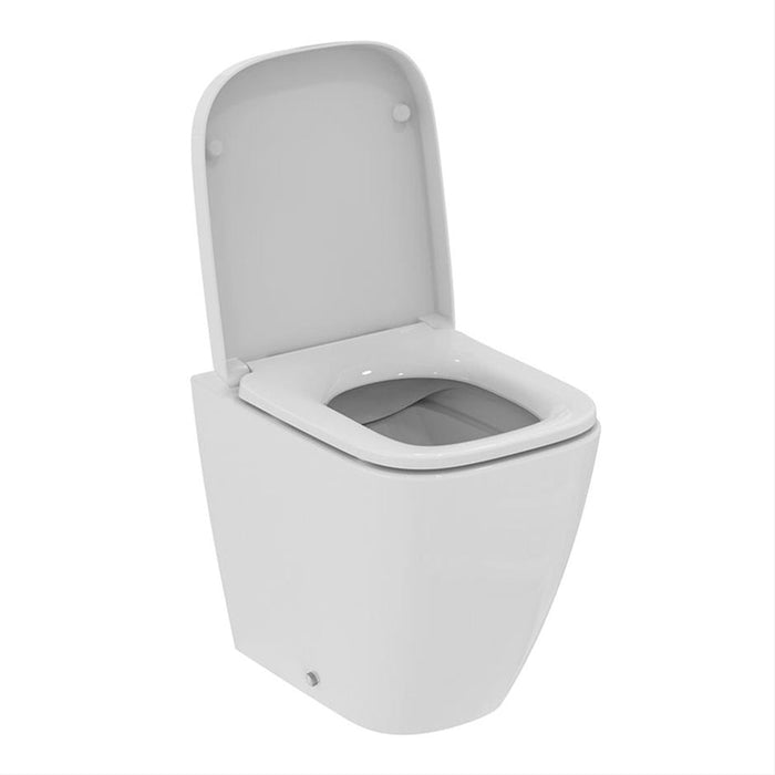Ideal Standard i.Life S Compact Back To Wall WC Bowl with Horizontal Outlet & Rimless+ Technology - Unbeatable Bathrooms