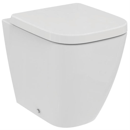 Ideal Standard i.Life S Compact Back To Wall WC Bowl with Horizontal Outlet & Rimless+ Technology - Unbeatable Bathrooms
