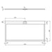 Ideal Standard Ultra Flat S i.Life Rectangle Shower Tray - Unbeatable Bathrooms