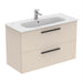 Ideal Standard i.Life A 60cm / 80cm / 100cm / 120cm Wall Hung Vanity Unit - Unbeatable Bathrooms