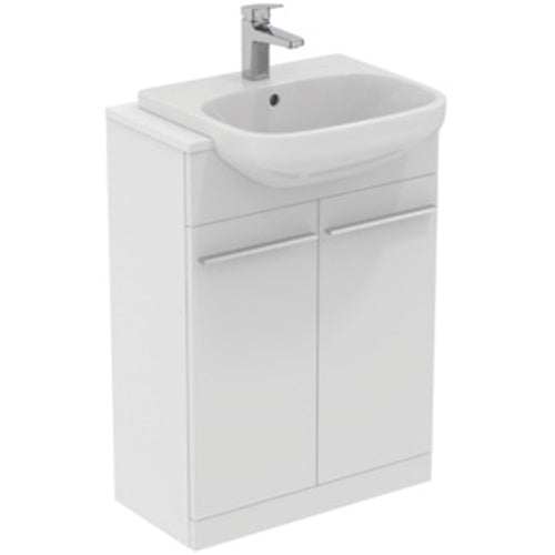 Ideal Standard i.Life A 60cm Semi-Countertop Washbasin Unit - Unbeatable Bathrooms