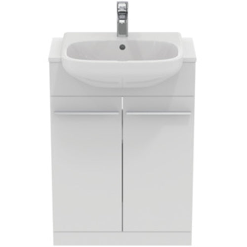 Ideal Standard i.Life A 60cm Semi-Countertop Washbasin Unit - Unbeatable Bathrooms