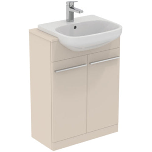 Ideal Standard i.Life A 60cm Semi-Countertop Washbasin Unit - Unbeatable Bathrooms