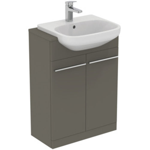 Ideal Standard i.Life A 60cm Semi-Countertop Washbasin Unit - Unbeatable Bathrooms