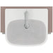 Ideal Standard i.Life A 60cm Semi-Countertop Washbasin Unit - Unbeatable Bathrooms