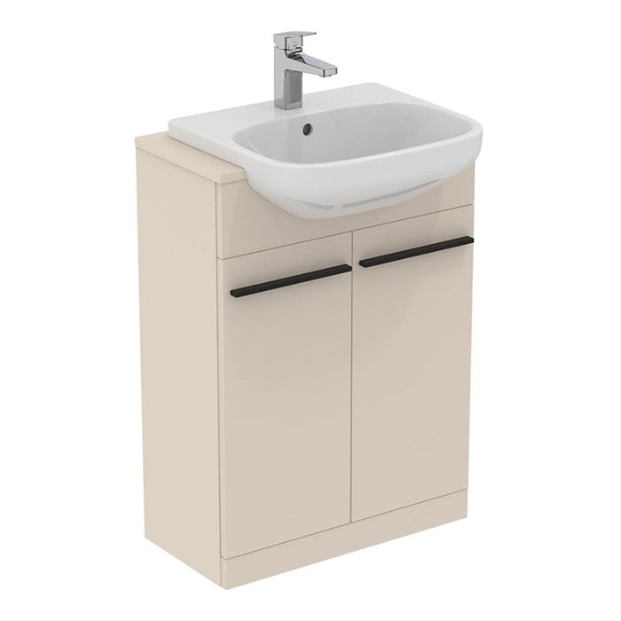 Ideal Standard i.Life A 60cm Semi-Countertop Washbasin Unit - Unbeatable Bathrooms