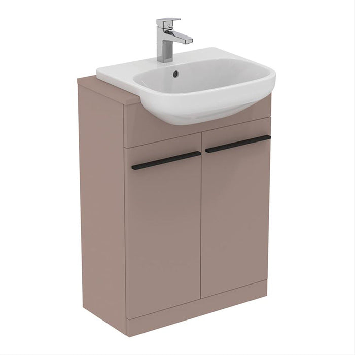 Ideal Standard i.Life A 60cm Semi-Countertop Washbasin Unit - Unbeatable Bathrooms