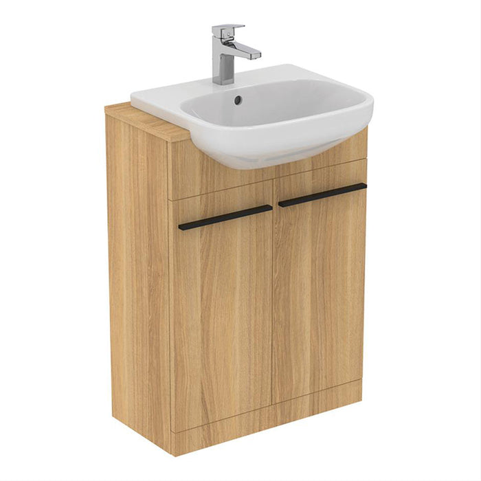Ideal Standard i.Life A 60cm Semi-Countertop Washbasin Unit - Unbeatable Bathrooms