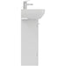Ideal Standard i.Life A 23cm Pedestal Washbasin Unit - Unbeatable Bathrooms