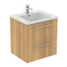 Ideal Standard i.Life B 60cm / 80cm / 100cm 2 Drawer Wall Hung Vanity Unit - Unbeatable Bathrooms