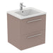 Ideal Standard i.Life B 60cm / 80cm / 100cm 2 Drawer Wall Hung Vanity Unit - Unbeatable Bathrooms