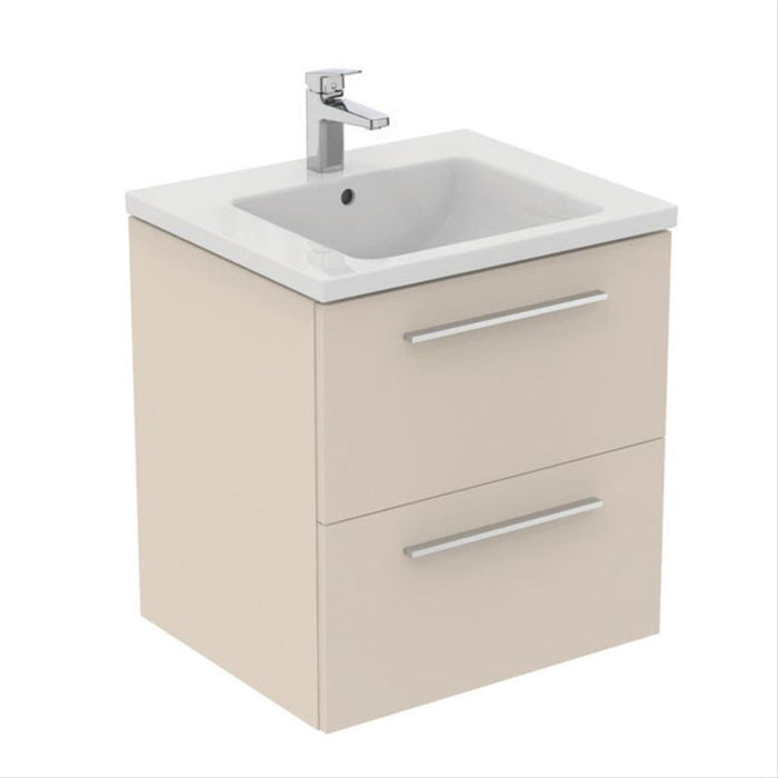 Ideal Standard i.Life B 60cm / 80cm / 100cm 2 Drawer Wall Hung Vanity Unit - Unbeatable Bathrooms