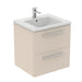 Ideal Standard i.Life B 60cm / 80cm / 100cm 2 Drawer Wall Hung Vanity Unit - Unbeatable Bathrooms