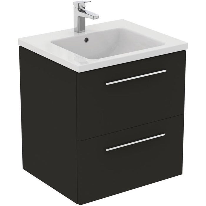 Ideal Standard i.Life B 60cm / 80cm / 100cm 2 Drawer Wall Hung Vanity Unit - Unbeatable Bathrooms