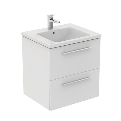 Ideal Standard i.Life B 60cm / 80cm / 100cm 2 Drawer Wall Hung Vanity Unit - Unbeatable Bathrooms