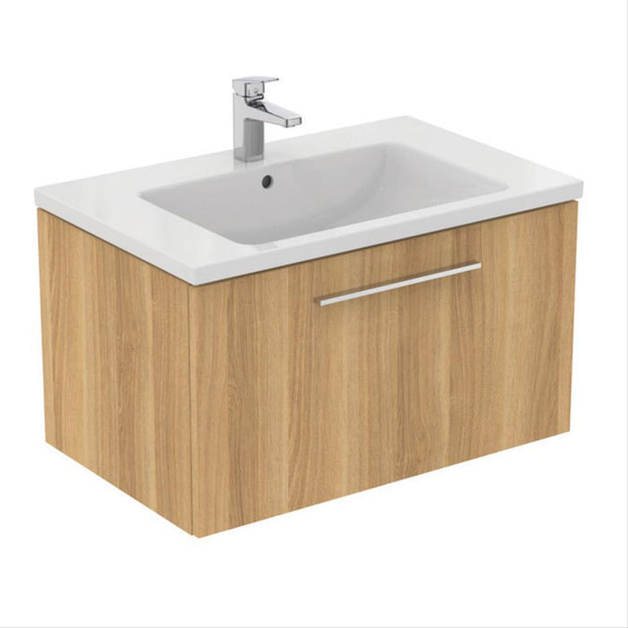 Ideal Standard i.Life B 60cm / 80cm / 100cm 1 Drawer Wall Hung Vanity Unit - Unbeatable Bathrooms