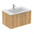 Ideal Standard i.Life B 60cm / 80cm / 100cm 1 Drawer Wall Hung Vanity Unit - Unbeatable Bathrooms