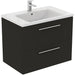 Ideal Standard i.Life B 60cm / 80cm / 100cm 2 Drawer Wall Hung Vanity Unit - Unbeatable Bathrooms