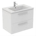 Ideal Standard i.Life B 60cm / 80cm / 100cm 2 Drawer Wall Hung Vanity Unit - Unbeatable Bathrooms