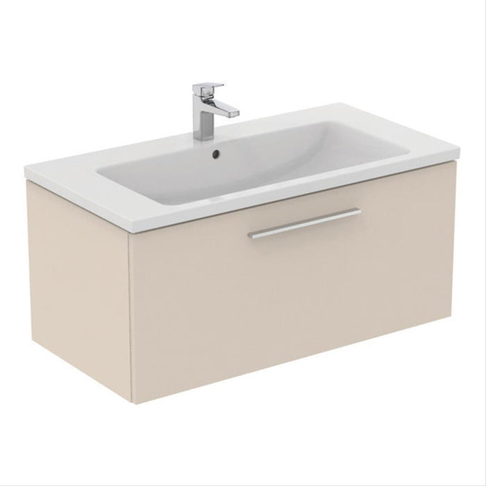 Ideal Standard i.Life B 60cm / 80cm / 100cm 1 Drawer Wall Hung Vanity Unit - Unbeatable Bathrooms