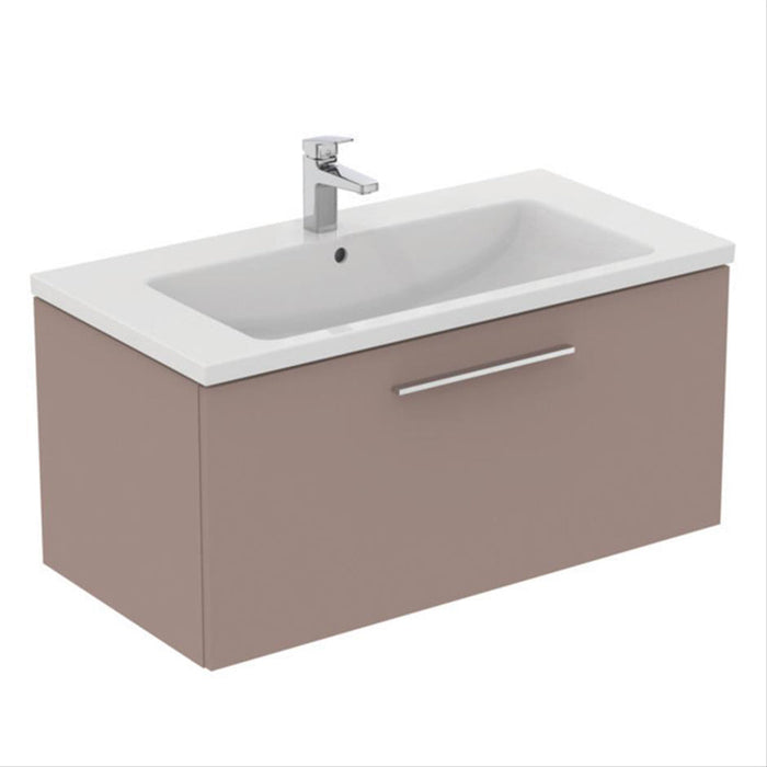 Ideal Standard i.Life B 60cm / 80cm / 100cm 1 Drawer Wall Hung Vanity Unit - Unbeatable Bathrooms