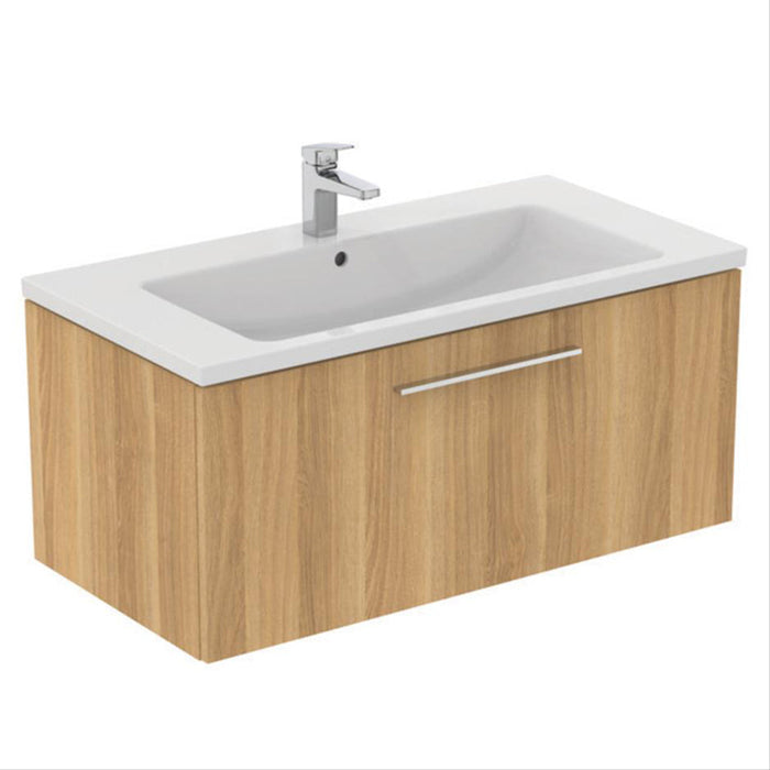Ideal Standard i.Life B 60cm / 80cm / 100cm 1 Drawer Wall Hung Vanity Unit - Unbeatable Bathrooms