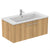 Ideal Standard i.Life B 60cm / 80cm / 100cm 1 Drawer Wall Hung Vanity Unit - Unbeatable Bathrooms
