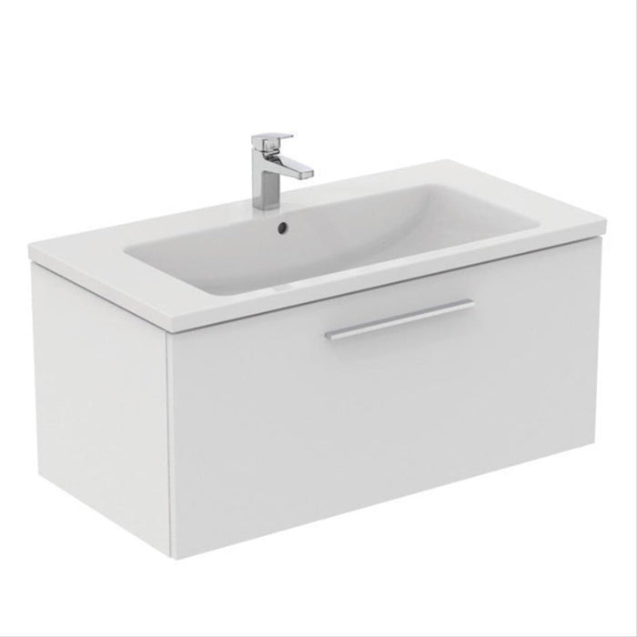Ideal Standard i.Life B 60cm / 80cm / 100cm 1 Drawer Wall Hung Vanity Unit - Unbeatable Bathrooms