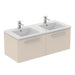 Ideal Standard i.Life B 60cm / 80cm / 100cm 2 Drawer Wall Hung Vanity Unit - Unbeatable Bathrooms