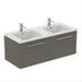 Ideal Standard i.Life B 60cm / 80cm / 100cm 2 Drawer Wall Hung Vanity Unit - Unbeatable Bathrooms