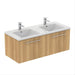 Ideal Standard i.Life B 60cm / 80cm / 100cm 2 Drawer Wall Hung Vanity Unit - Unbeatable Bathrooms