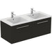 Ideal Standard i.Life B 60cm / 80cm / 100cm 2 Drawer Wall Hung Vanity Unit - Unbeatable Bathrooms