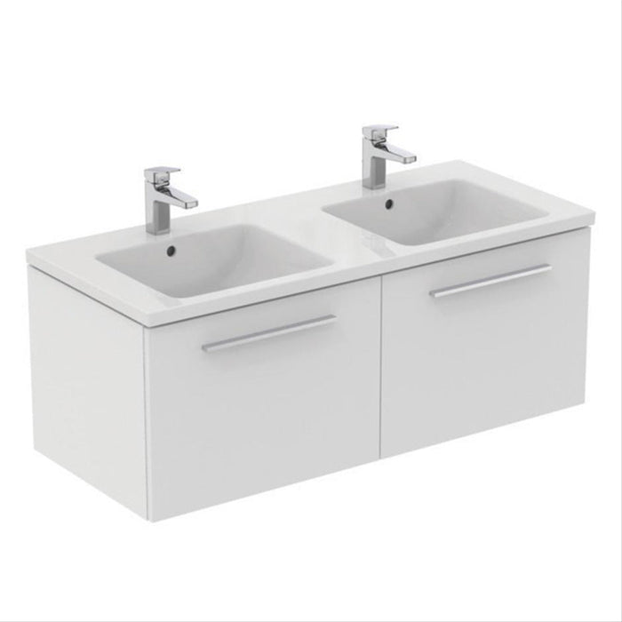 Ideal Standard i.Life B 60cm / 80cm / 100cm 2 Drawer Wall Hung Vanity Unit - Unbeatable Bathrooms