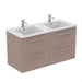 Ideal Standard i.Life B 120cm Wall Hung Vanity Unit - Unbeatable Bathrooms