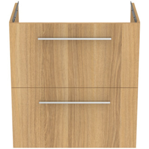 Ideal Standard i.Life S 50cm / 60cm / 80cm Compact 2 Drawer Wall Hung Vanity Unit - Unbeatable Bathrooms