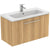 Ideal Standard i.Life S 50cm / 60cm / 80cm Compact 1 drawer Wall Hung Vanity Unit - Unbeatable Bathrooms