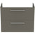 Ideal Standard i.Life S 50cm / 60cm / 80cm Compact 2 Drawer Wall Hung Vanity Unit - Unbeatable Bathrooms
