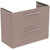 Ideal Standard i.Life S 50cm / 60cm / 80cm Compact 2 Drawer Wall Hung Vanity Unit - Unbeatable Bathrooms