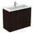 Ideal Standard i.Life S 50cm / 60cm / 80cm Compact 2 Drawer Wall Hung Vanity Unit - Unbeatable Bathrooms
