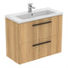 Ideal Standard i.Life S 50cm / 60cm / 80cm Compact 2 Drawer Wall Hung Vanity Unit - Unbeatable Bathrooms