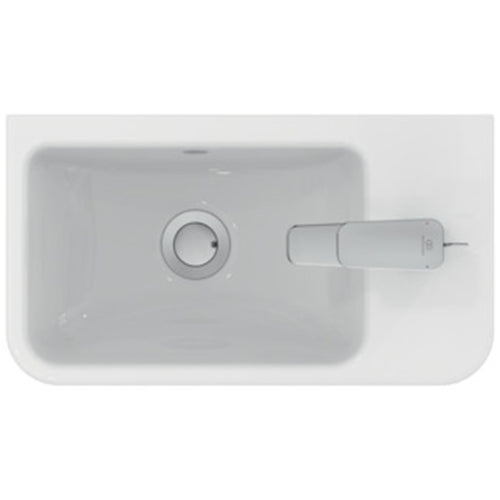 Ideal Standard Concept Space 45cm Guest Washbasin with Wall Hung Unit - Unbeatable Bathrooms