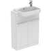 Ideal Standard i.Life S 60cm Compact Semi Countertop Washbasin Unit with 2 Doors - Unbeatable Bathrooms