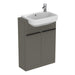 Ideal Standard i.Life S 60cm Compact Semi Countertop Washbasin Unit with 2 Doors - Unbeatable Bathrooms