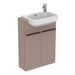 Ideal Standard i.Life S 60cm Compact Semi Countertop Washbasin Unit with 2 Doors - Unbeatable Bathrooms