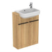 Ideal Standard i.Life S 60cm Compact Semi Countertop Washbasin Unit with 2 Doors - Unbeatable Bathrooms