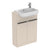Ideal Standard i.Life S 60cm Compact Semi Countertop Washbasin Unit with 2 Doors - Unbeatable Bathrooms