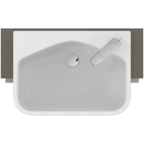 Ideal Standard i.Life S 60cm Compact Semi Countertop Washbasin Unit with 2 Doors - Unbeatable Bathrooms