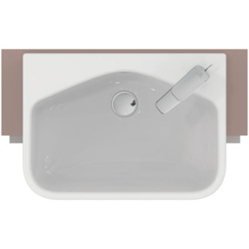 Ideal Standard i.Life S 60cm Compact Semi Countertop Washbasin Unit with 2 Doors - Unbeatable Bathrooms